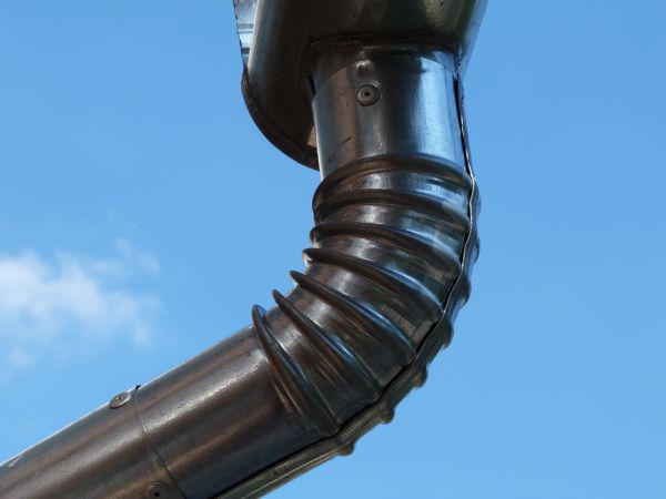 Metal Downspout Installation in Oshkosh